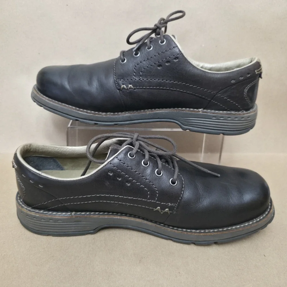 Merrell Realm (Sz 11.5) Lace Oxford Espresso Dark Brown Leather Shoes J42137
